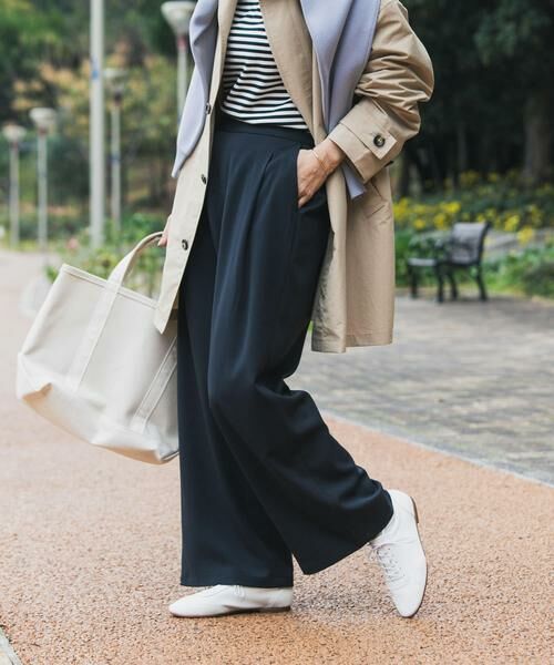 URBAN RESEARCH DOORS / アーバンリサーチ ドアーズ その他パンツ | 『UR TECH』完声フロントタックイージーパンツ | 詳細3