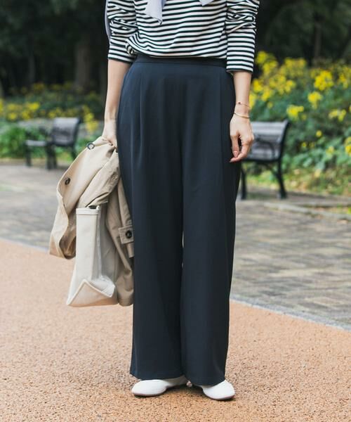 URBAN RESEARCH DOORS / アーバンリサーチ ドアーズ その他パンツ | 『UR TECH』完声フロントタックイージーパンツ | 詳細5