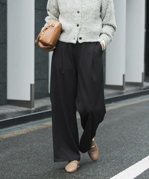 URBAN RESEARCH DOORS / アーバンリサーチ ドアーズ その他パンツ | 『UR TECH』完声フロントタックイージーパンツ | 詳細18