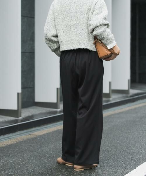 URBAN RESEARCH DOORS / アーバンリサーチ ドアーズ その他パンツ | 『UR TECH』完声フロントタックイージーパンツ | 詳細20