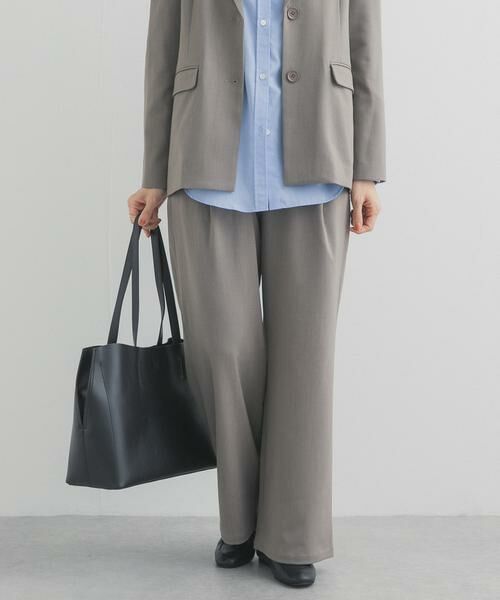 URBAN RESEARCH DOORS / アーバンリサーチ ドアーズ その他パンツ | 『UR TECH』完声フロントタックイージーパンツ | 詳細25