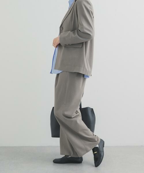 URBAN RESEARCH DOORS / アーバンリサーチ ドアーズ その他パンツ | 『UR TECH』完声フロントタックイージーパンツ | 詳細28