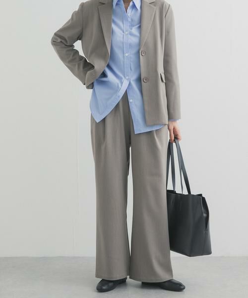 URBAN RESEARCH DOORS / アーバンリサーチ ドアーズ その他パンツ | 『UR TECH』完声フロントタックイージーパンツ | 詳細29