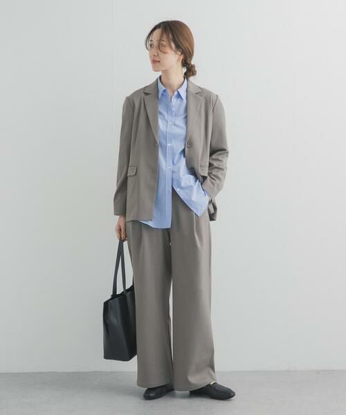 URBAN RESEARCH DOORS / アーバンリサーチ ドアーズ その他パンツ | 『UR TECH』完声フロントタックイージーパンツ | 詳細30