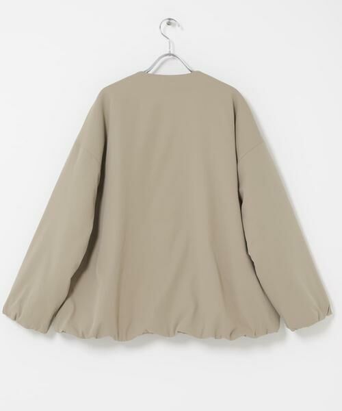URBAN RESEARCH DOORS / アーバンリサーチ ドアーズ その他アウター | 撥水中綿ノーカラーコート | 詳細23