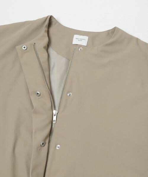 URBAN RESEARCH DOORS / アーバンリサーチ ドアーズ その他アウター | 撥水中綿ノーカラーコート | 詳細20