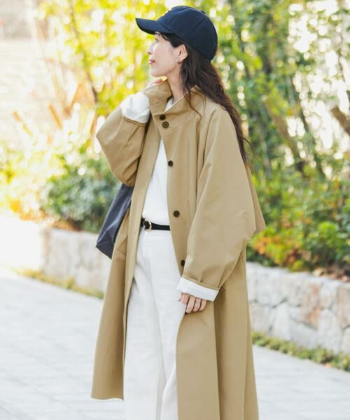 URBAN RESEARCH DOORS / アーバンリサーチ ドアーズ その他アウター | BACKヨークスタンドカラーコート | 詳細1