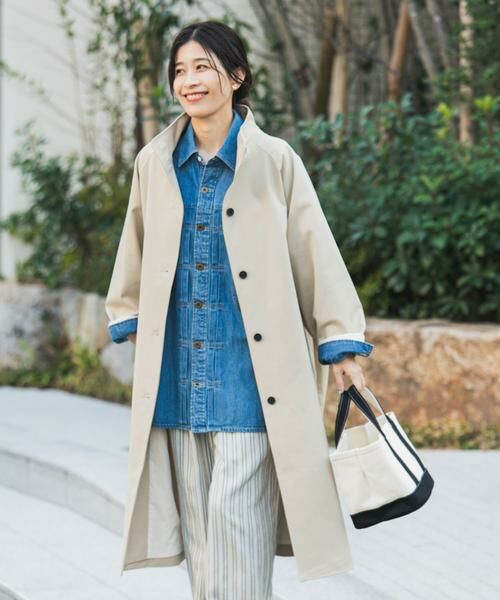 URBAN RESEARCH DOORS / アーバンリサーチ ドアーズ その他アウター | BACKヨークスタンドカラーコート | 詳細15