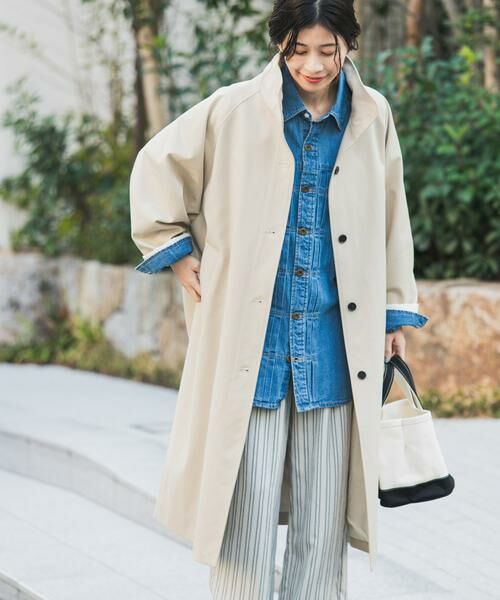 URBAN RESEARCH DOORS / アーバンリサーチ ドアーズ その他アウター | BACKヨークスタンドカラーコート | 詳細16