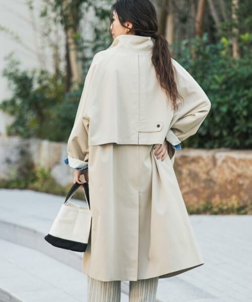 URBAN RESEARCH DOORS / アーバンリサーチ ドアーズ その他アウター | BACKヨークスタンドカラーコート | 詳細17