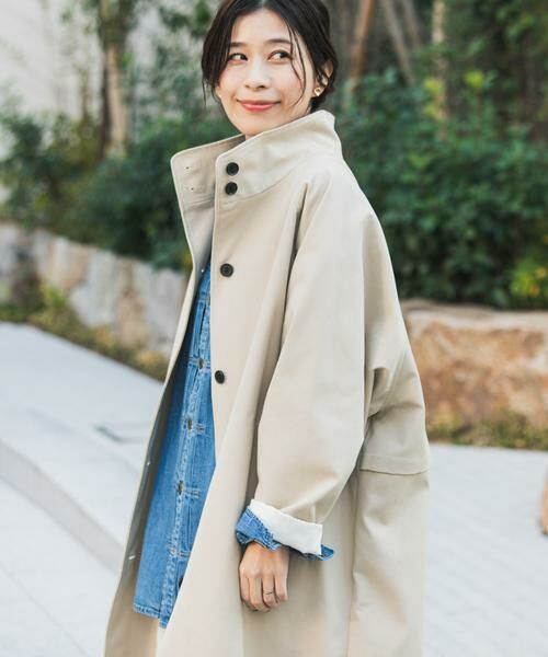 URBAN RESEARCH DOORS / アーバンリサーチ ドアーズ その他アウター | BACKヨークスタンドカラーコート | 詳細18