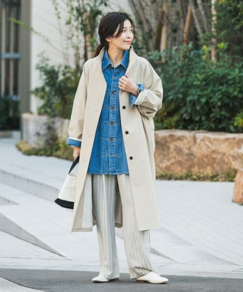 URBAN RESEARCH DOORS / アーバンリサーチ ドアーズ その他アウター | BACKヨークスタンドカラーコート | 詳細19