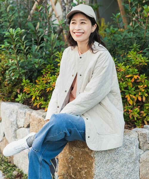 URBAN RESEARCH DOORS / アーバンリサーチ ドアーズ ダウンジャケット・ベスト | カポックキルトミドルジャケット | 詳細5