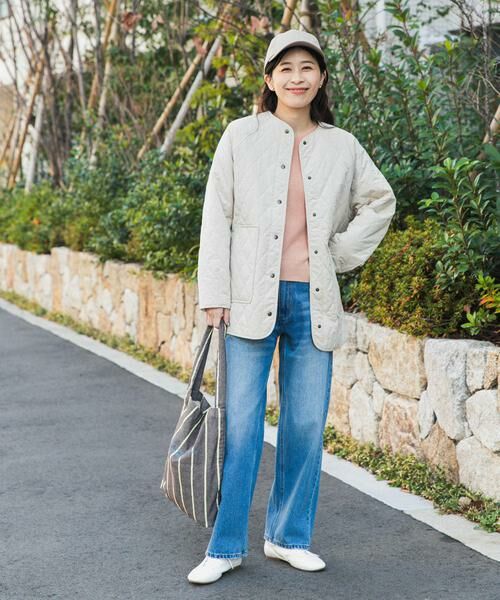 URBAN RESEARCH DOORS / アーバンリサーチ ドアーズ ダウンジャケット・ベスト | カポックキルトミドルジャケット | 詳細6