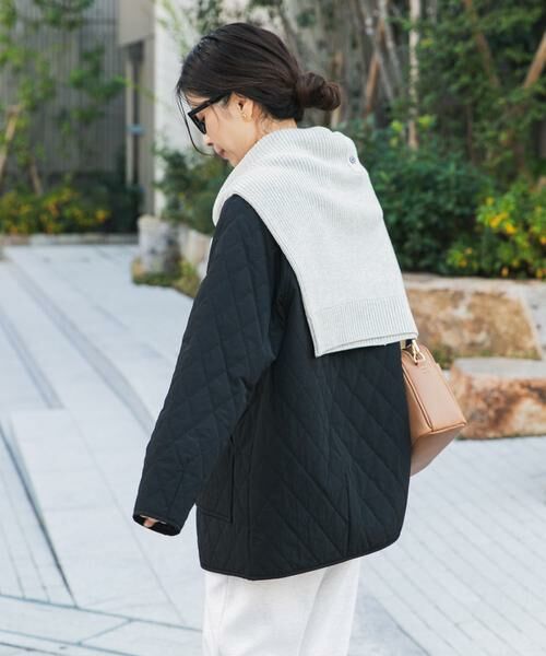 URBAN RESEARCH DOORS / アーバンリサーチ ドアーズ ダウンジャケット・ベスト | カポックキルトミドルジャケット | 詳細16