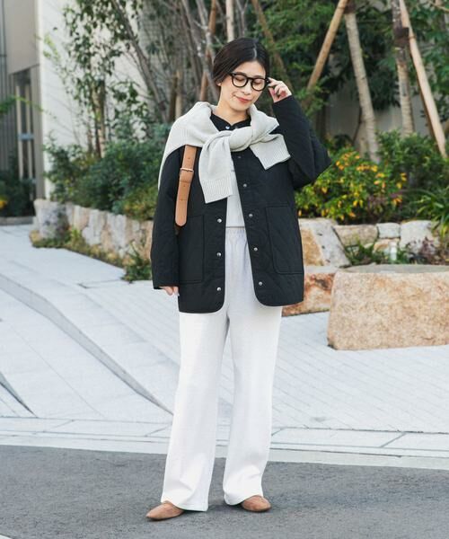 URBAN RESEARCH DOORS / アーバンリサーチ ドアーズ ダウンジャケット・ベスト | カポックキルトミドルジャケット | 詳細17