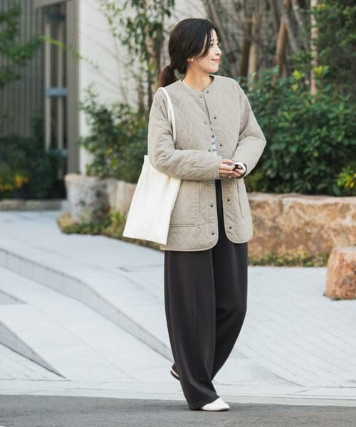 URBAN RESEARCH DOORS / アーバンリサーチ ドアーズ ダウンジャケット・ベスト | カポックキルトミドルジャケット | 詳細26