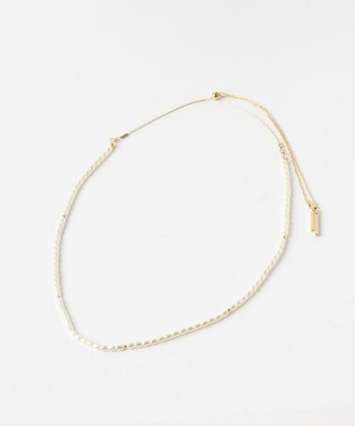 URBAN RESEARCH DOORS / アーバンリサーチ ドアーズ ネックレス・ペンダント・チョーカー | パールスライドネックレス | 詳細1