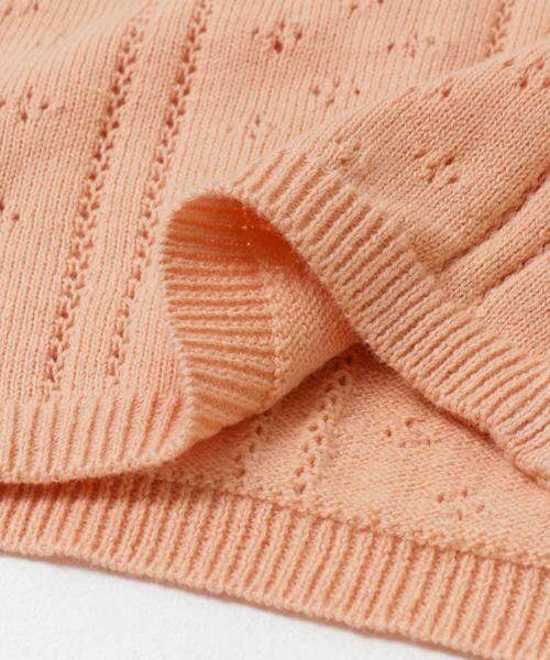 URBAN RESEARCH DOORS / アーバンリサーチ ドアーズ ニット・セーター | 透かし編みカーディガン(KIDS) | 詳細11