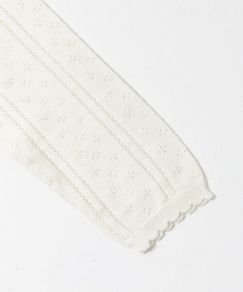 URBAN RESEARCH DOORS / アーバンリサーチ ドアーズ ニット・セーター | 『150サイズ』透かし編みカーディガン(KIDS) | 詳細9