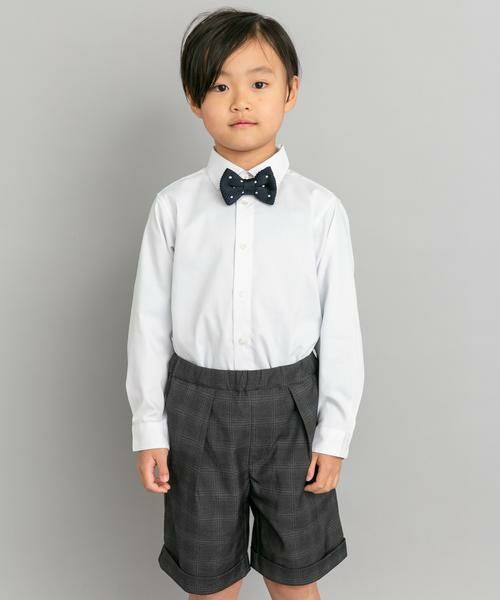 URBAN RESEARCH DOORS / アーバンリサーチ ドアーズ トップス | 『イージーケア』セレモニーセミワイドシャツ(KIDS) | 詳細1