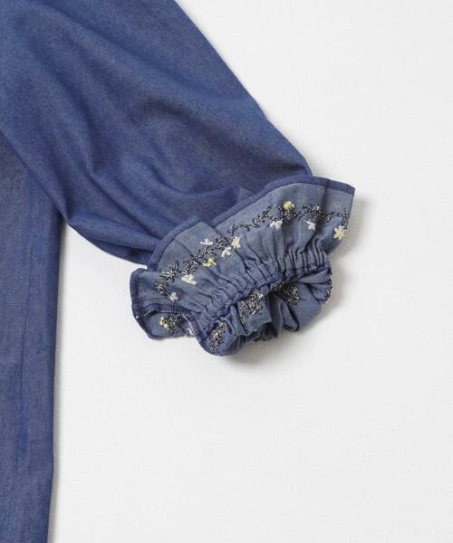 URBAN RESEARCH DOORS / アーバンリサーチ ドアーズ トップス | 『150サイズあり』フリルカラー刺繍ブラウス(KIDS) | 詳細13