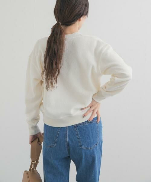 URBAN RESEARCH DOORS / アーバンリサーチ ドアーズ カーディガン・ボレロ | カットブークレーショートカーディガン | 詳細3