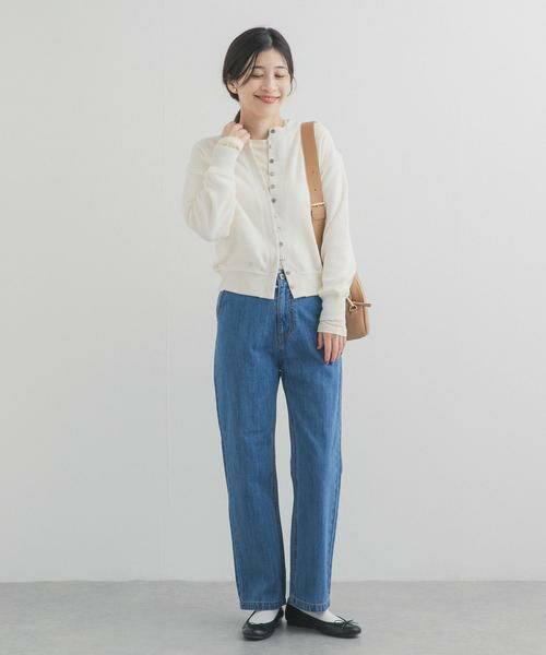 URBAN RESEARCH DOORS / アーバンリサーチ ドアーズ カーディガン・ボレロ | カットブークレーショートカーディガン | 詳細6