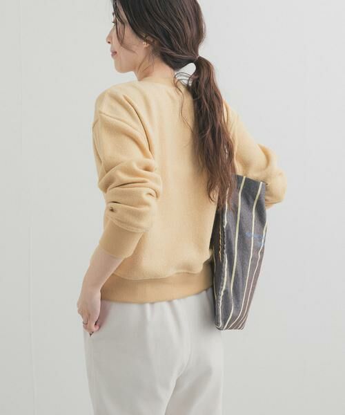 URBAN RESEARCH DOORS / アーバンリサーチ ドアーズ カーディガン・ボレロ | カットブークレーショートカーディガン | 詳細12