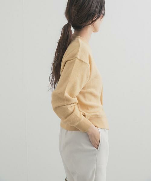 URBAN RESEARCH DOORS / アーバンリサーチ ドアーズ カーディガン・ボレロ | カットブークレーショートカーディガン | 詳細14