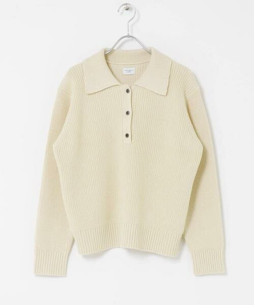 URBAN RESEARCH DOORS / アーバンリサーチ ドアーズ ニット・セーター | 衿付き畦ニット | 詳細23