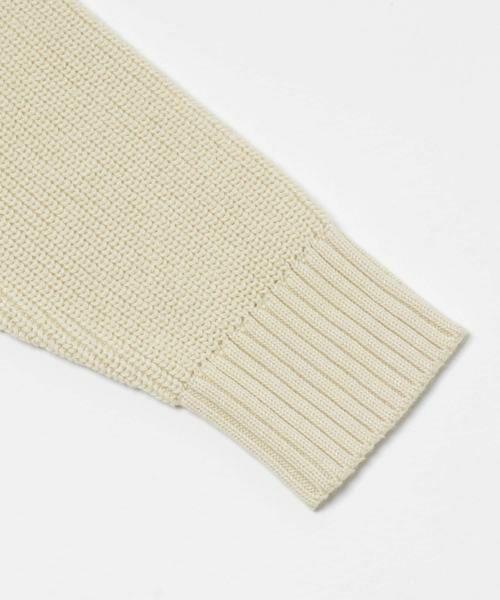 URBAN RESEARCH DOORS / アーバンリサーチ ドアーズ ニット・セーター | 衿付き畦ニット | 詳細24