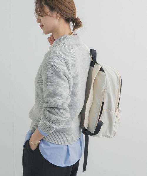 URBAN RESEARCH DOORS / アーバンリサーチ ドアーズ ニット・セーター | 衿付き畦ニット | 詳細27
