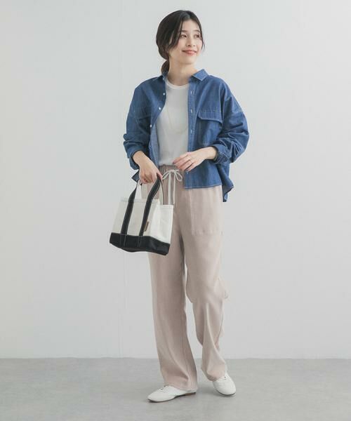 URBAN RESEARCH DOORS / アーバンリサーチ ドアーズ その他パンツ | ストレッチツイルイージパンツ | 詳細17