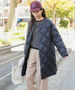 URBAN RESEARCH DOORS / アーバンリサーチ ドアーズ その他アウター | ライトダウンキルトロングコート