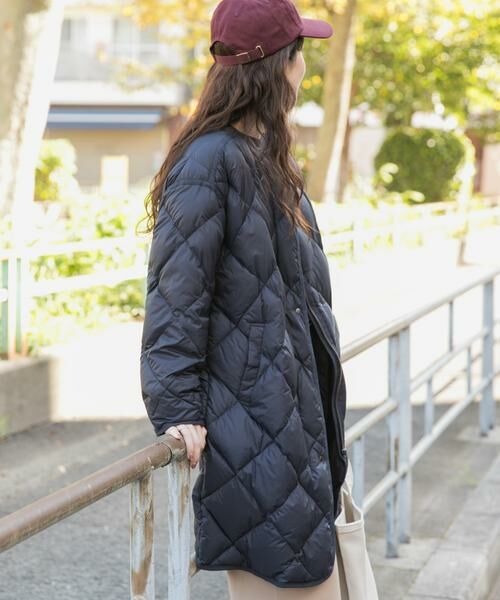 URBAN RESEARCH DOORS / アーバンリサーチ ドアーズ その他アウター | ライトダウンキルトロングコート | 詳細14