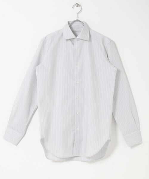 URBAN RESEARCH DOORS / アーバンリサーチ ドアーズ シャツ・ブラウス | LIFE STYLE TAILOR　セミワイドストライプシャツ | 詳細1