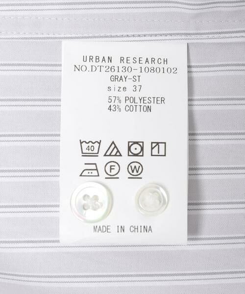URBAN RESEARCH DOORS / アーバンリサーチ ドアーズ シャツ・ブラウス | LIFE STYLE TAILOR　セミワイドストライプシャツ | 詳細6