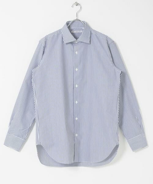 URBAN RESEARCH DOORS / アーバンリサーチ ドアーズ シャツ・ブラウス | LIFE STYLE TAILOR　セミワイドロンドンストライプシャツ | 詳細1