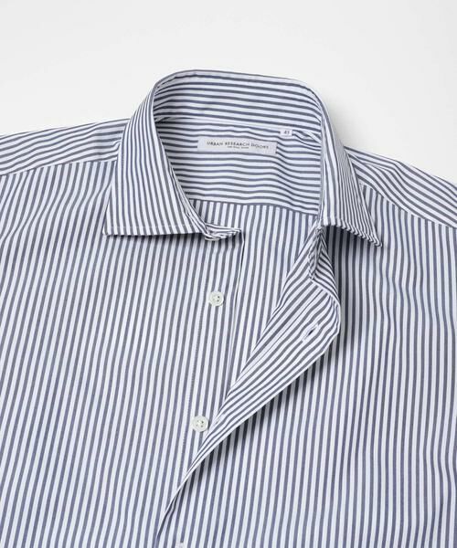 URBAN RESEARCH DOORS / アーバンリサーチ ドアーズ シャツ・ブラウス | LIFE STYLE TAILOR　セミワイドロンドンストライプシャツ | 詳細2