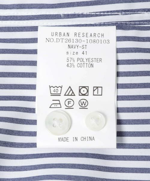 URBAN RESEARCH DOORS / アーバンリサーチ ドアーズ シャツ・ブラウス | LIFE STYLE TAILOR　セミワイドロンドンストライプシャツ | 詳細6