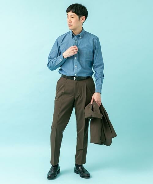 URBAN RESEARCH DOORS / アーバンリサーチ ドアーズ シャツ・ブラウス | LIFE STYLE TAILOR　シャンブレーBDシャツ | 詳細6