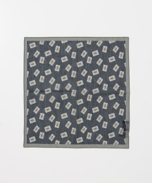 URBAN RESEARCH DOORS / アーバンリサーチ ドアーズ ハンカチ | LIFE STYLE TAILOR　BBCプリントチーフ | 詳細4