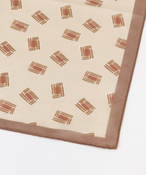 URBAN RESEARCH DOORS / アーバンリサーチ ドアーズ ハンカチ | LIFE STYLE TAILOR　BBCプリントチーフ | 詳細7