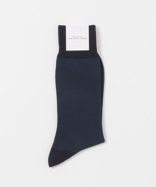 URBAN RESEARCH DOORS / アーバンリサーチ ドアーズ ソックス | LIFE STYLE TAILOR　バーズアイドレスソックス | 詳細6