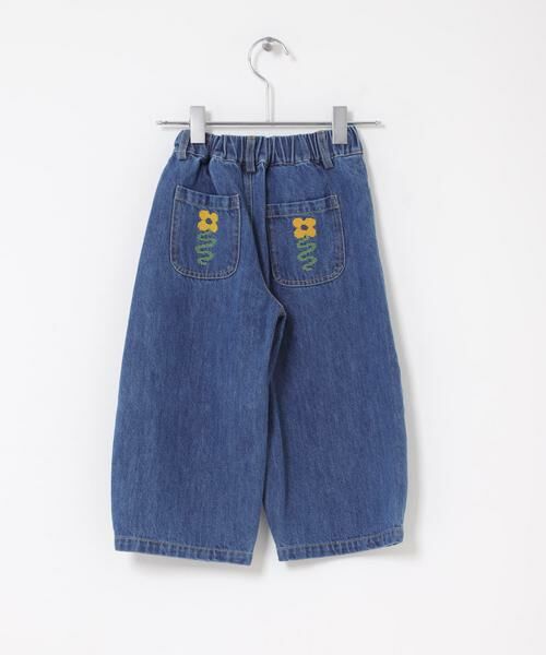 URBAN RESEARCH DOORS / アーバンリサーチ ドアーズ パンツ | 『別注カラー』Solii+Sola　CROSS STITCH DENIM(KIDS) | 詳細11