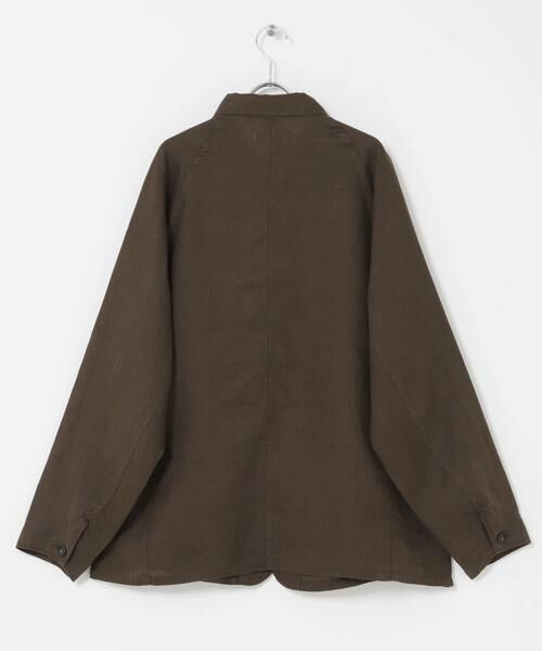 URBAN RESEARCH DOORS / アーバンリサーチ ドアーズ その他アウター | FORK&SPOON　リネンカバーオールシャツジャケット | 詳細11