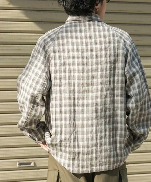 URBAN RESEARCH DOORS / アーバンリサーチ ドアーズ その他アウター | FORK&SPOON　リネンカバーオールシャツジャケット | 詳細17