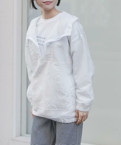 URBAN RESEARCH DOORS / アーバンリサーチ ドアーズ パーカー | FORK&SPOON　シアーアノラックパーカー | 詳細4