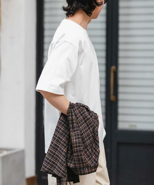 URBAN RESEARCH DOORS / アーバンリサーチ ドアーズ Tシャツ | FORK&SPOON　POSTワンポイントTシャツ | 詳細1